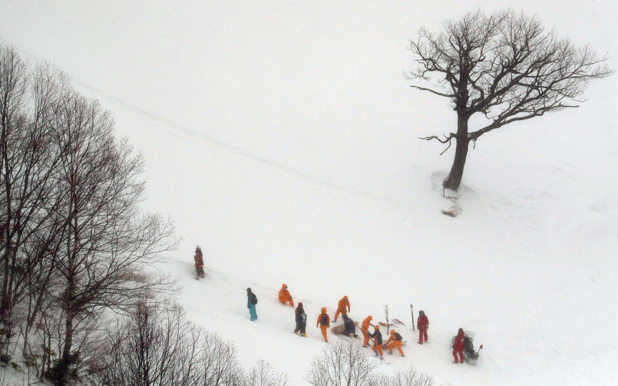 Avalanche no Japão deixa 8 mortos e 40 feridos