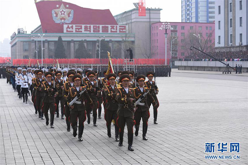 RPDC realiza parada militar