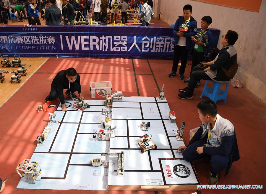 Qualificações de Chongqing da Competição Juvenil de Robótica