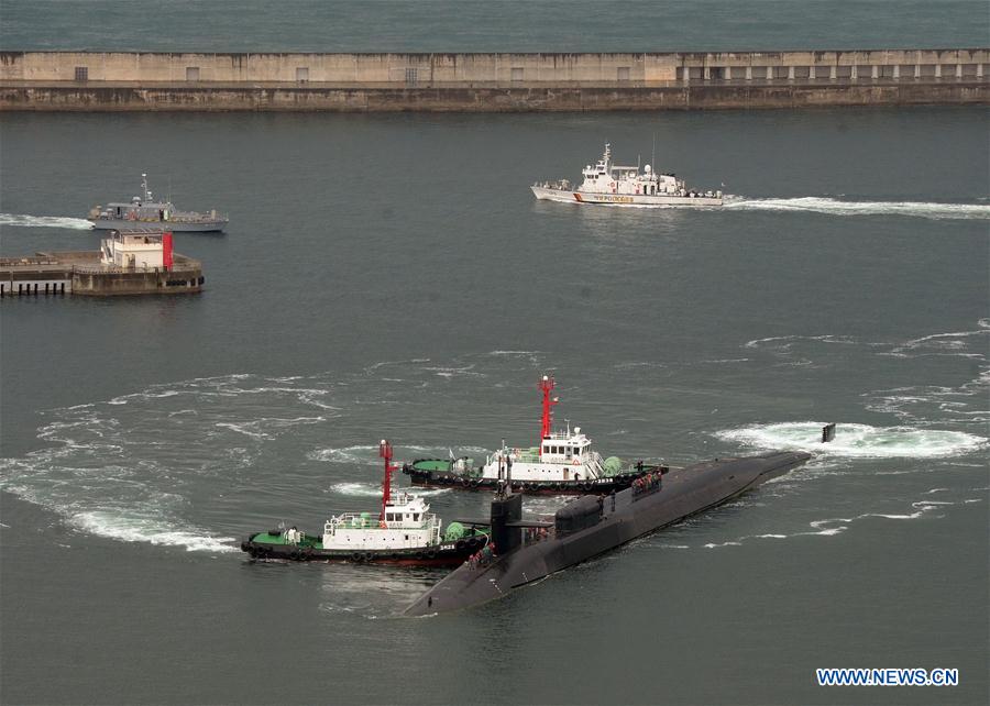 Submarino nuclear dos EUA chega à Coreia do Sul em período de tensão