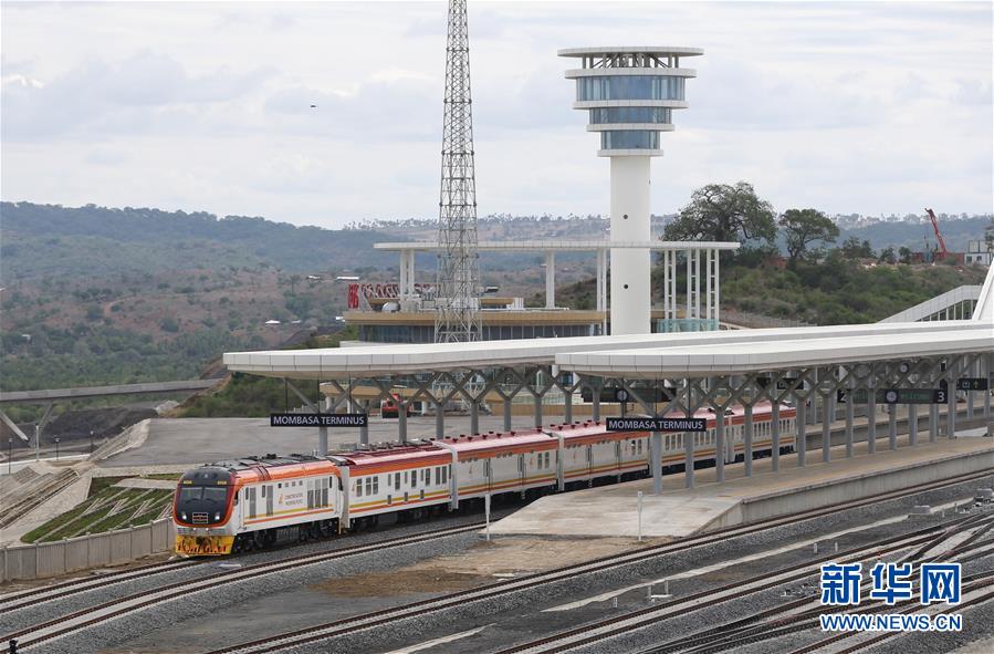 Projeto chinês em destaque: linha ferroviária Mombaça-Nairobi