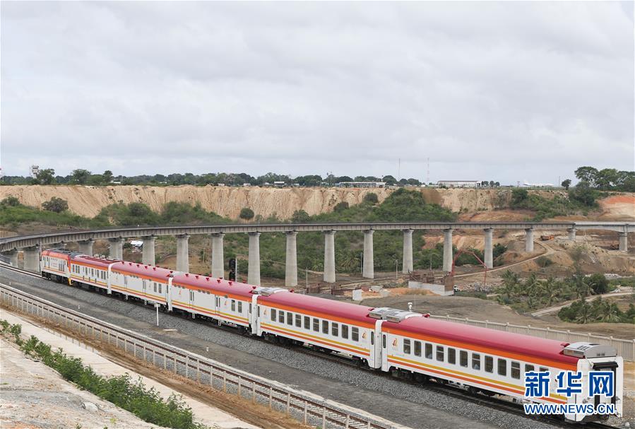 Projeto chinês em destaque: linha ferroviária Mombaça-Nairobi