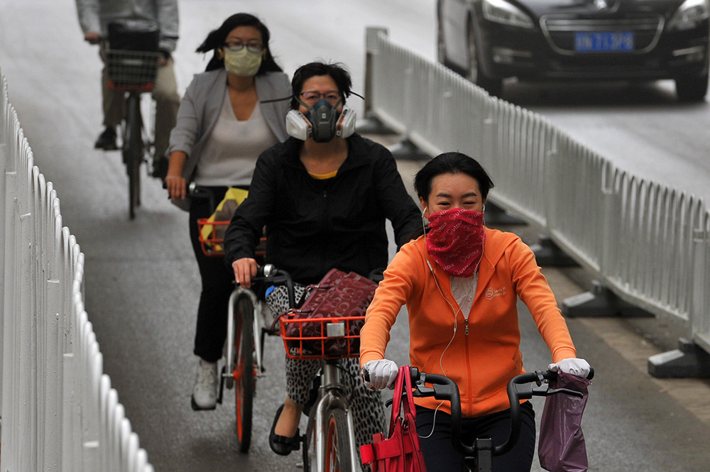 Beijing emite alerta azul para tempestade de areia