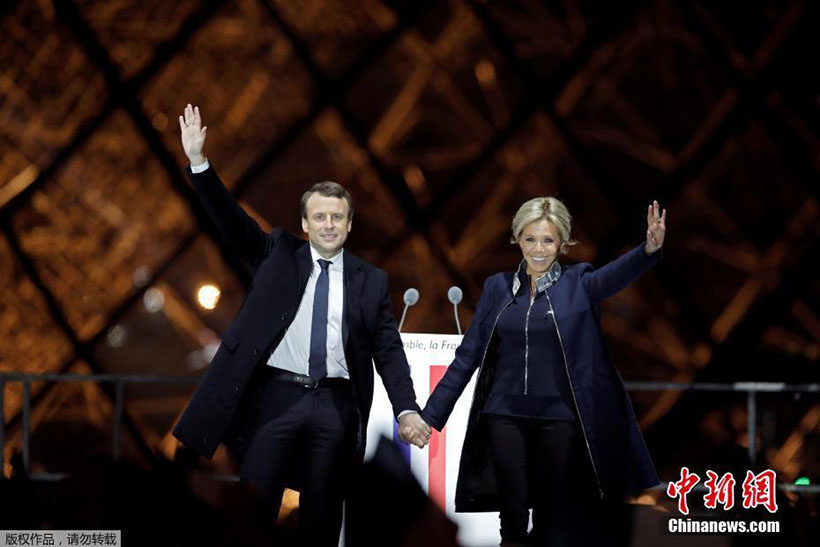 Macron é eleito presidente da França