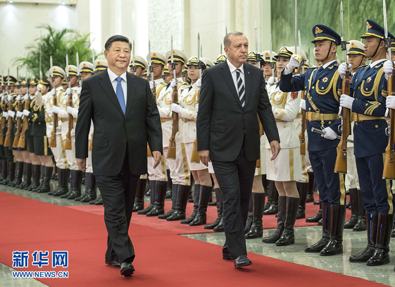 China e Turquia vão reforçar cooperação sob Iniciativa do Cinturão e Rota