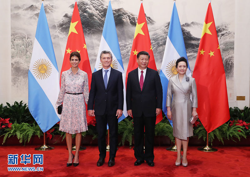 China e Argentina prometem reforçar laços bilaterais