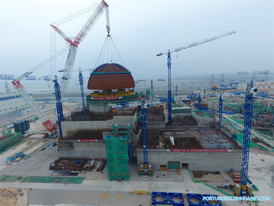 China conclui construção do primeiro projeto nuclear com tecnologia ‘Hualong One’