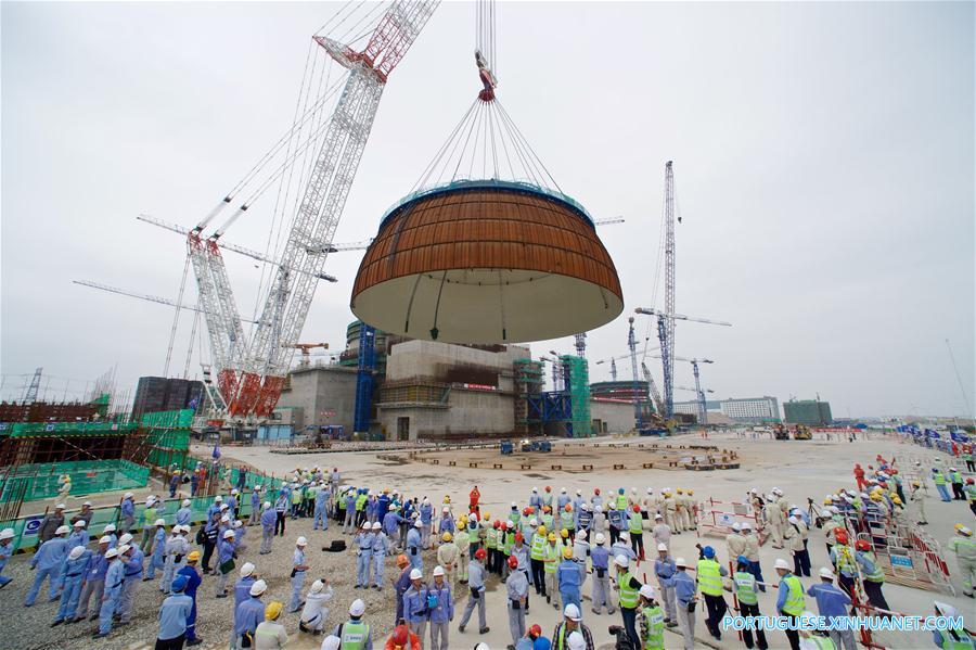 China conclui construção do primeiro projeto nuclear com tecnologia ‘Hualong One’