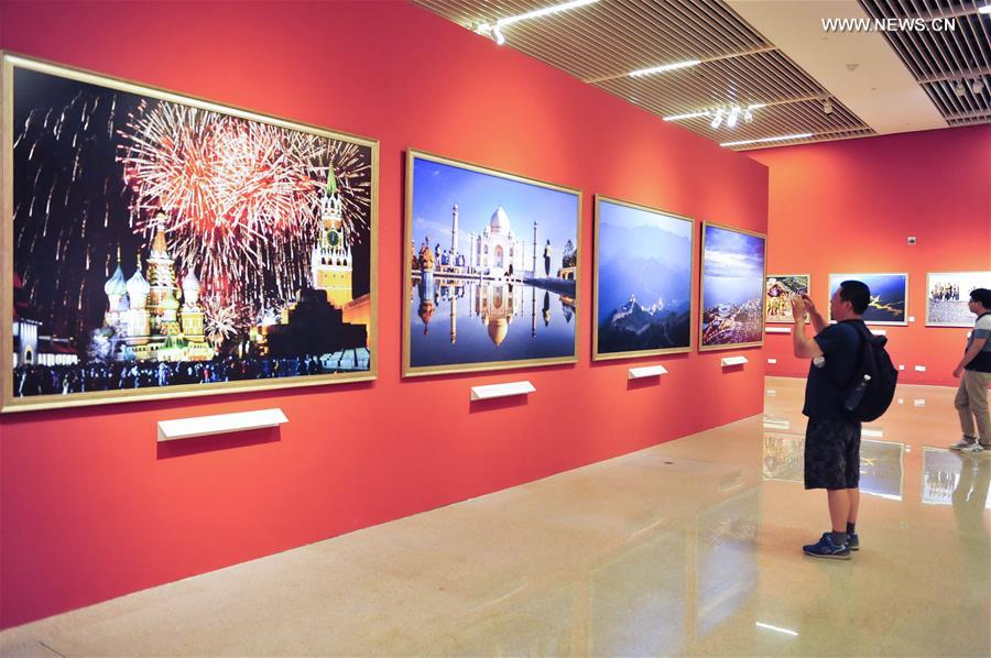 Exposição Conjunta de Fotografia dos Media do BRICS realizada em Beijing