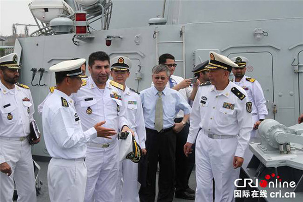 Flotilha da Marinha chinesa comça a visitar o Irã