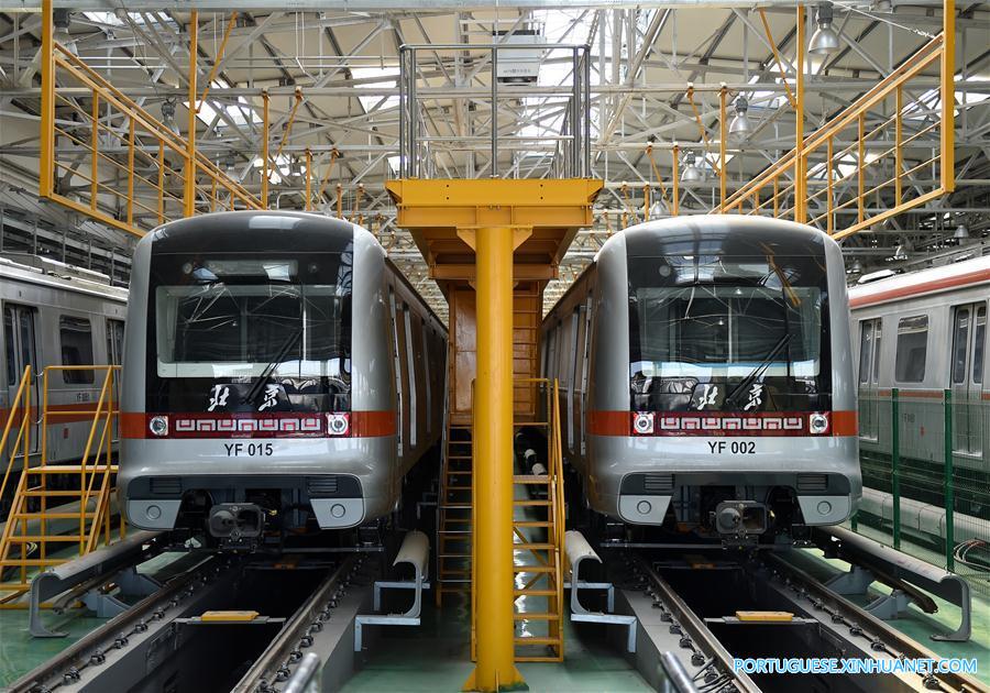 Linha Yanfang do metrô de Beijing será inaugurada até o final de 2017