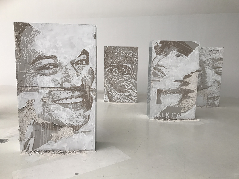 Artista visual português Vhils apresenta exposição individual “Imprint” em Beijing