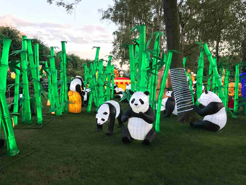 Festival de lanternas chinesas inaugurado em Hamburgo antes da Cúpula do G20