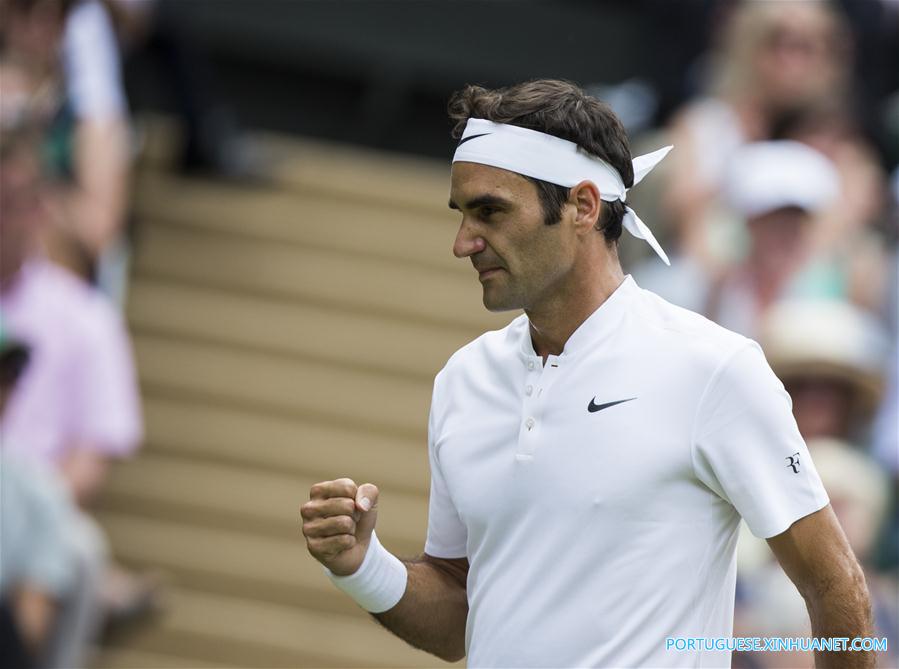 Federer conquista 8º título em Wimbledon