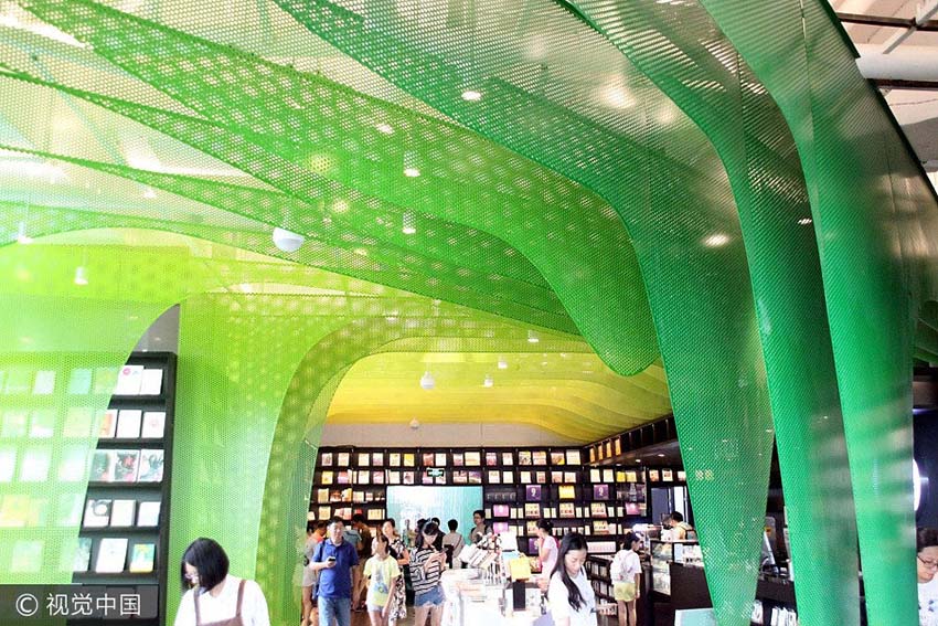 Livraria em Suzhou transformada em “país das maravilhas”