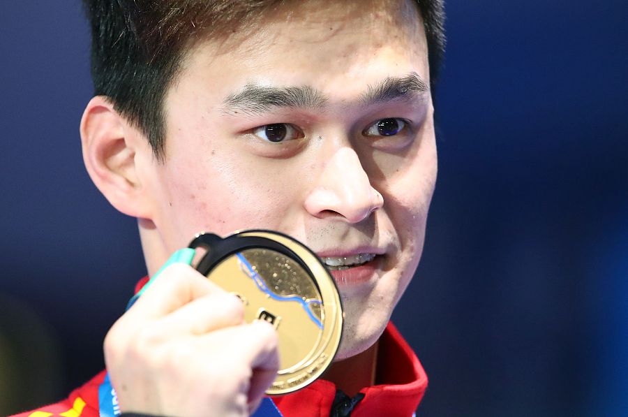 Sun Yang conquista primeiro título nos 200m livres no Campeonato Mundial