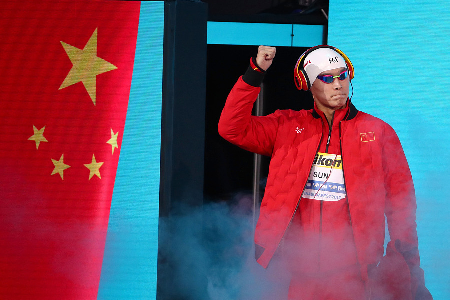 Sun Yang conquista primeiro título nos 200m livres no Campeonato Mundial