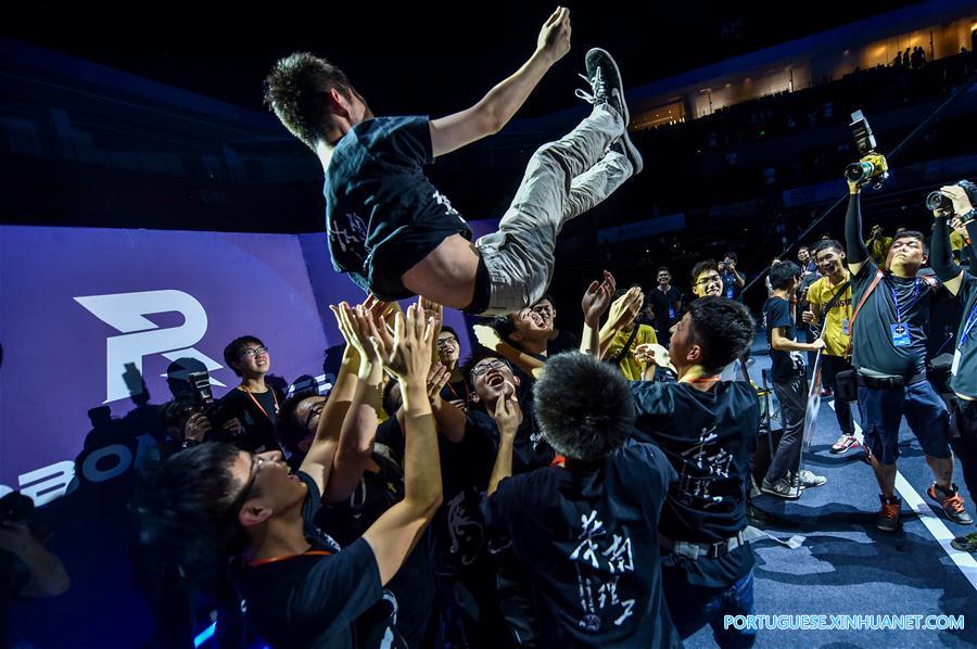 Competição RoboMaster 2017 termina em Shenzhen