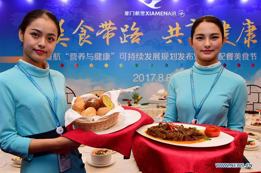 Xiamen Airlines apresenta refeições a bordo especiais para Cúpula do BRICS