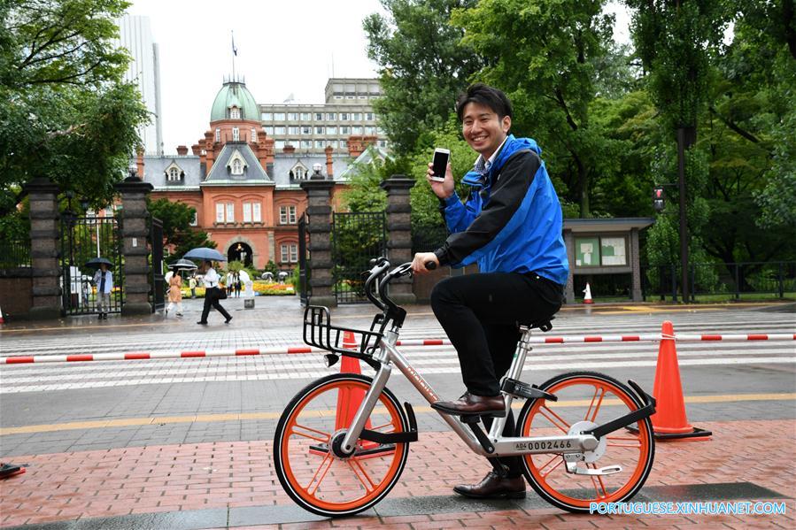 Mobike lança serviço de bicicletas compartilhadas em Sapporo, Japão