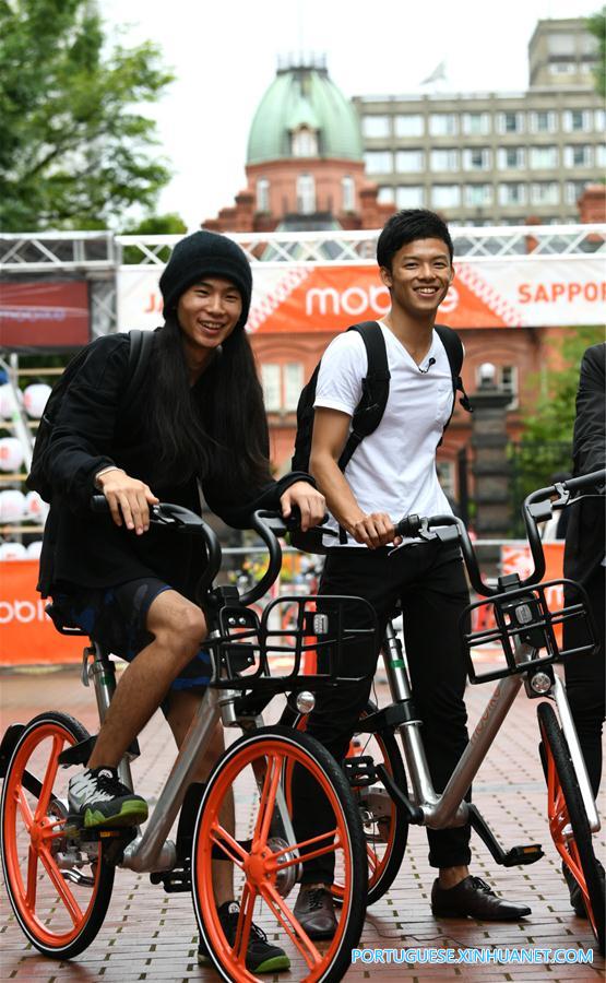 Mobike lança serviço de bicicletas compartilhadas em Sapporo, Japão