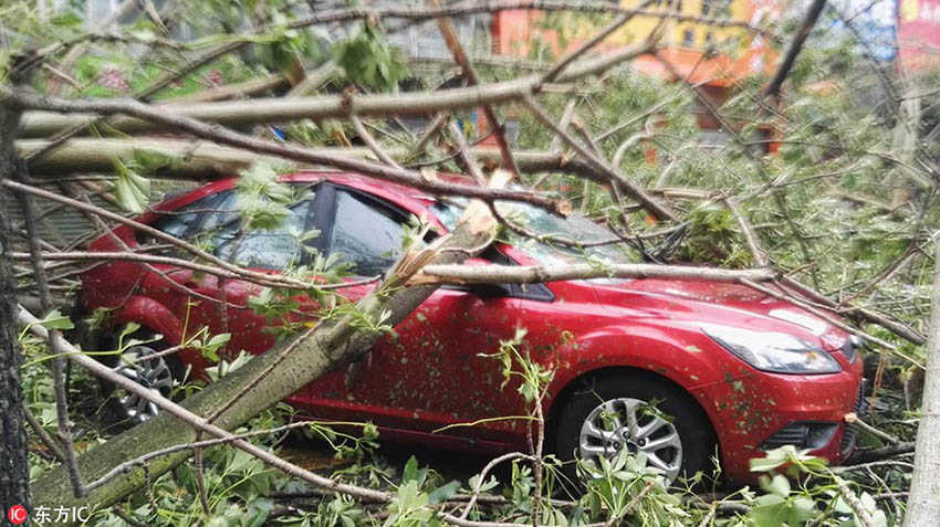 Tufão mais forte do ano provoca mortos e feridos no sul da China