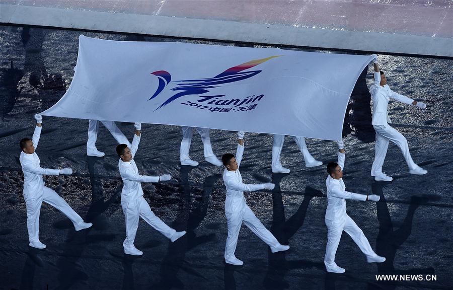 13º Jogos Nacionais da China inaugurados em Tianjin