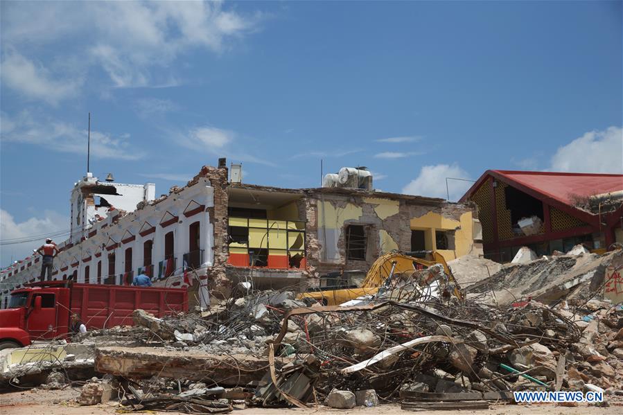 Número de vítimas mortais de terremoto no México sobe para 90