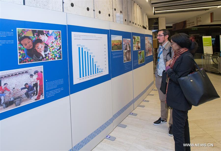 China realiza exposição fotográfica sobre progressos nos direitos humanos na sede da ONU em Genebra