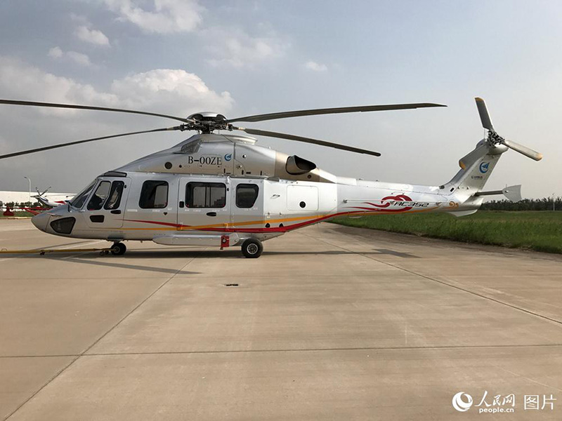 4ª Feira internacional de helicópteros tem início em Tianjin