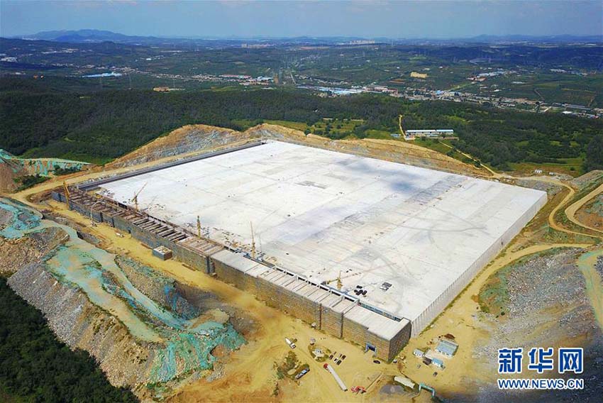 Construção de fábrica subterrânea no nordeste da China será concluída em breve