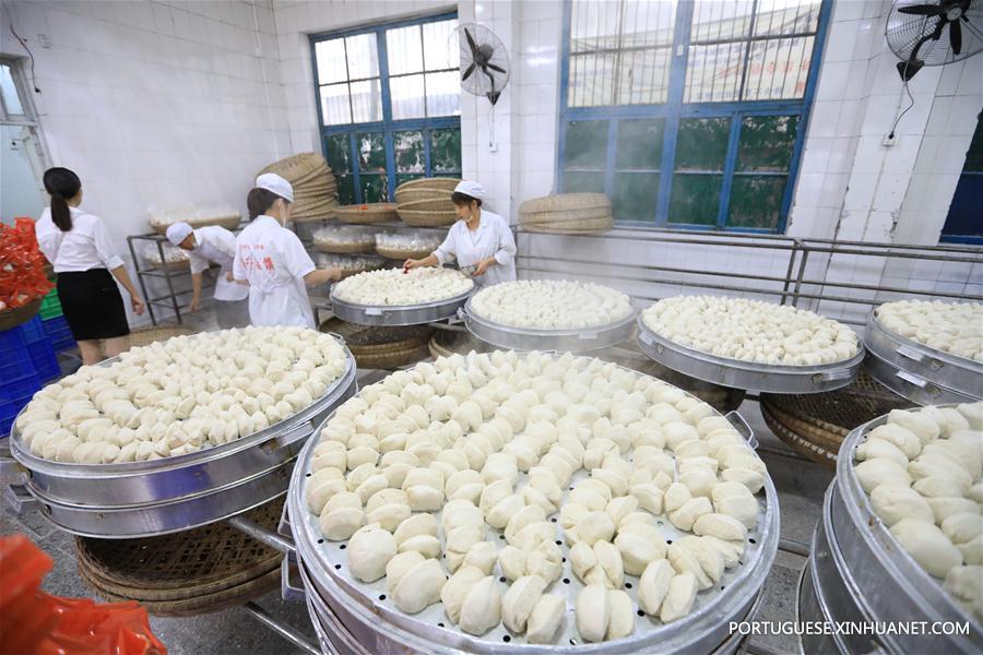 Baoning: Pão doce cozido no vapor, patrimônio cultural de Sichuan