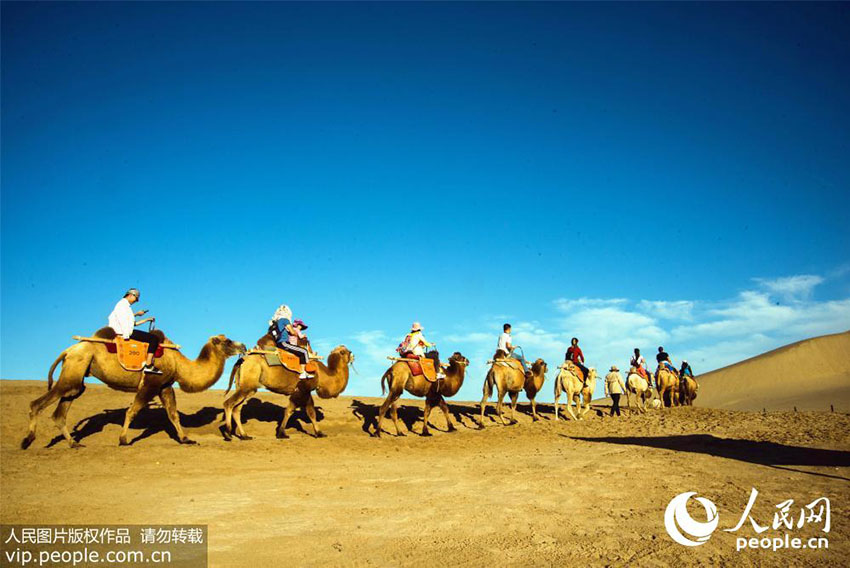 Galeria: Paisagem do deserto em Dunhuang