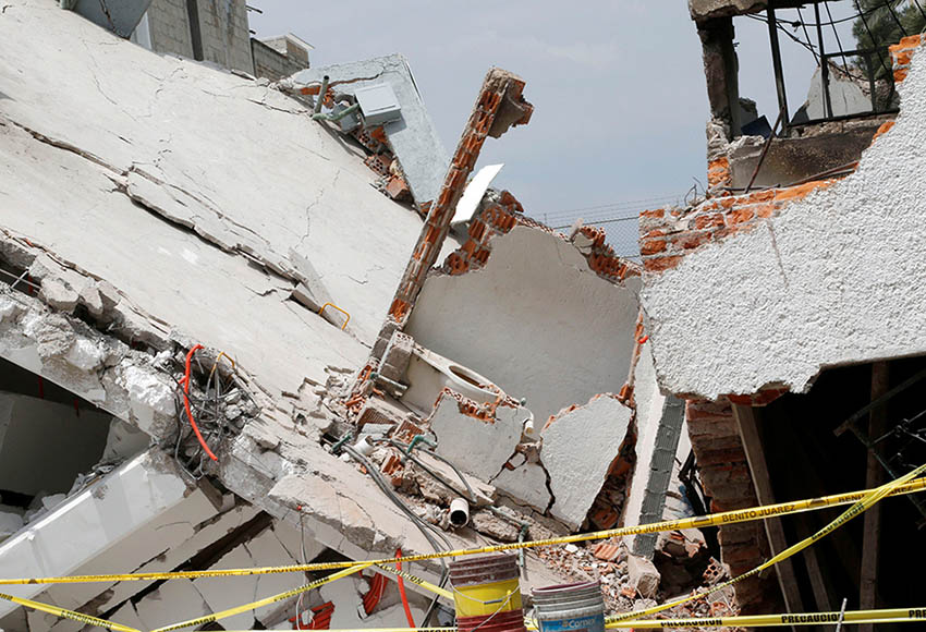México declara três dias de luto nacional pelas vítimas do terremoto