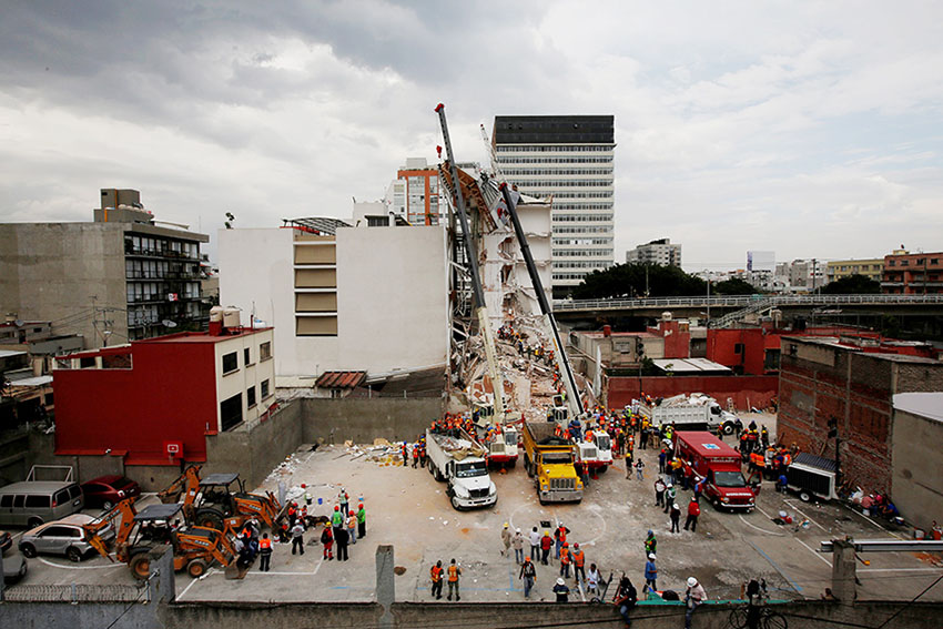 México declara três dias de luto nacional pelas vítimas do terremoto