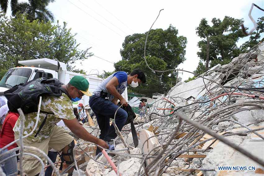 México declara três dias de luto nacional pelas vítimas do terremoto