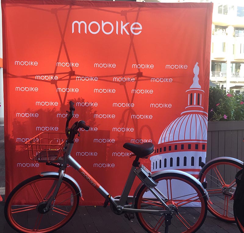 Mobike entra no mercado dos EUA