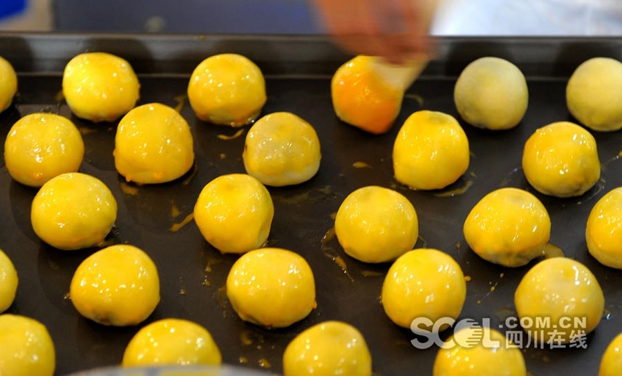 Exposição Gastronômica do Meio-Outono realizada em Chengdu