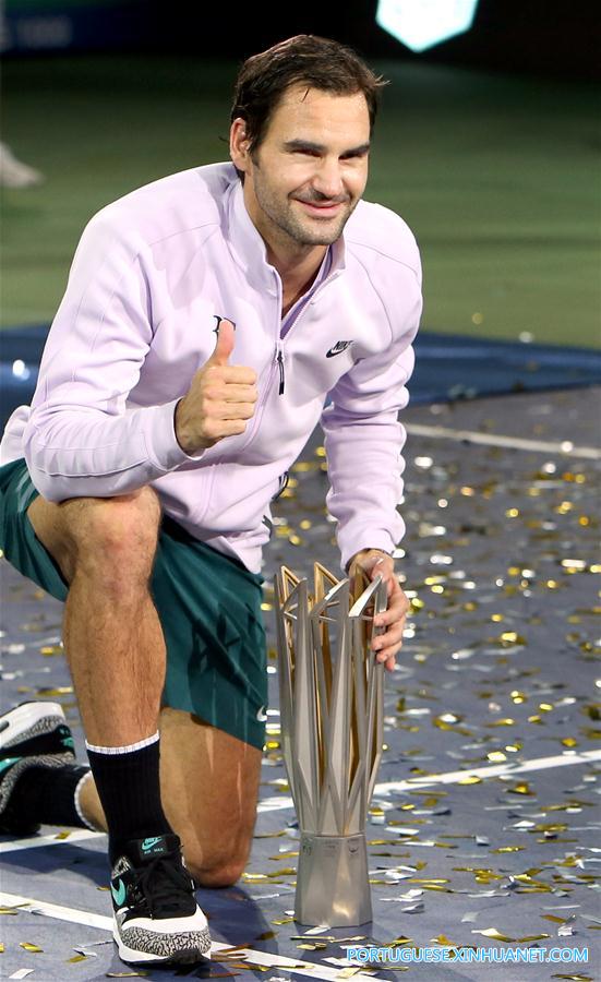 Roger Federer vence título do Masters 1000 de Shanghai