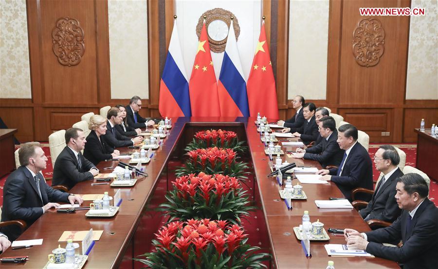 Xi destaca compromisso com boas relações China-Rússia