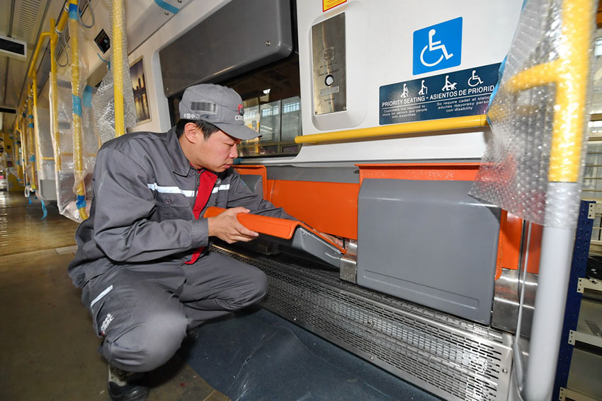 Metrôs de fabrico chinês em destaque em Boston