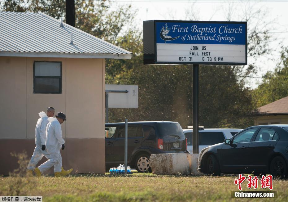 Tiroteio em igreja no estado do Texas deixa 27 mortos