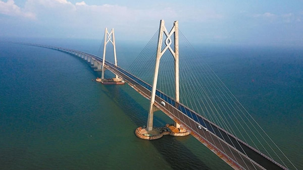 Pontes rodoviárias e ferroviárias de alta velocidade da China atingem novo recorde