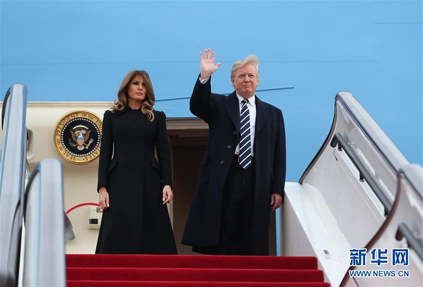 Trump chega a Beijing e inicia visita de Estado à China