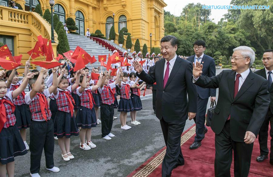 China e Vietnã concordam em aprofundar parceria sob novas circunstâncias