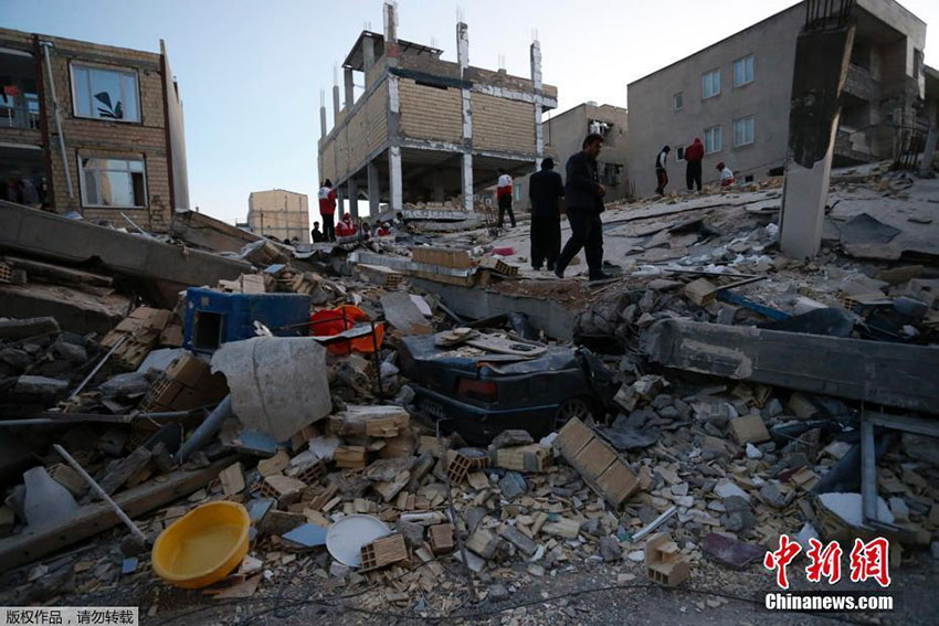 Número de mortos no terremoto na fronteira entre Irã e Iraque ultrapassa os 200