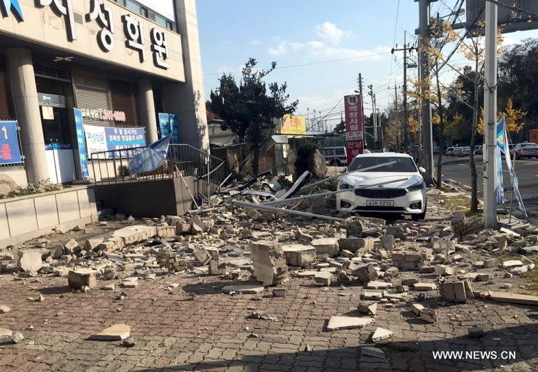 Dois terremotos de magnitude superior a 5 atingem Coreia do Sul