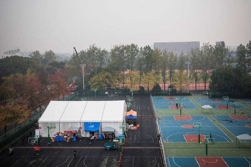 Robôs ajuda a aumentar número de entregas diárias na Universidade de Zhejiang