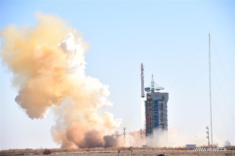 China lança satélite de exploração terrestre