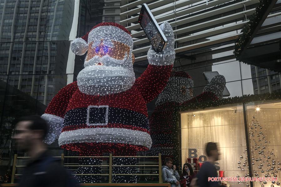 Decorações de Natal em São Paulo